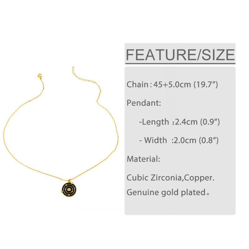 New Fashion Diamond Star Pendant Necklace display picture 2