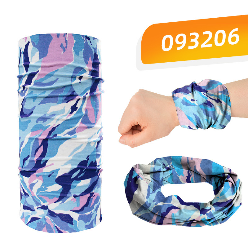 Al Aire Libre ciclismo sol protección hielo seda sin costuras bufanda deportes transpirable sudor-absorbente pesca multi-funcional variedad magia bufanda