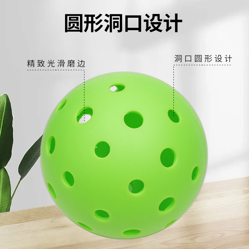 Fábrica al por mayor pico bola de golf agujero Bola con agujeros interior deportes práctica béisbol color Juguetes