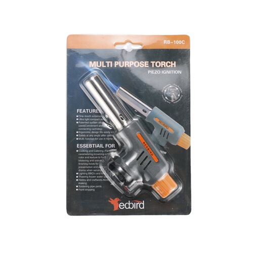 Outdoor barbecue kitchen baking ignition tool camping gas spray torch flame gun ceramic core spray gun small welding torch
