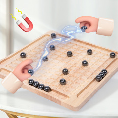 子供木製対戦磁気効果将棋知育思考集中力訓練二人インタラクティブ磁気デスクトップゲーム