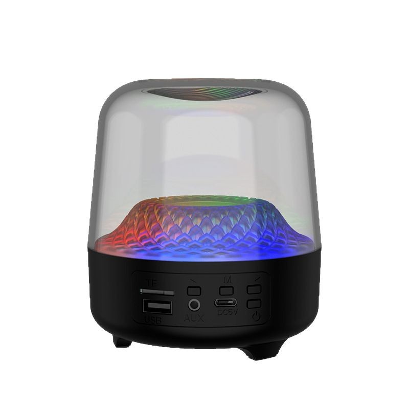 Nuevo vidrio de cuatro generaciones glaze - 4 altavoces Bluetooth inalámbricos luces de atmósfera alrededor de sonido estéreo Bluetooth al por mayor