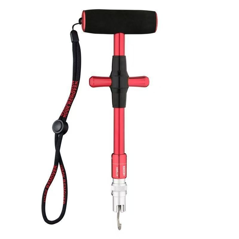 ポータブルフック器t型アルミ合金ロック付きフック器開閉深喉大物フック器屋外スポット|undefined
