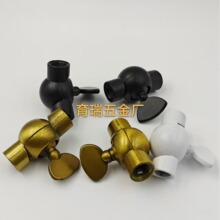 现货供应小两通万向转接头 连接台灯壁灯灯饰灯具小双通五金配件.