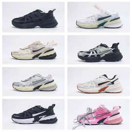 莆田纯原版 V2K Runtekk 白银灰舒适防滑耐磨男女低帮增高跑步鞋