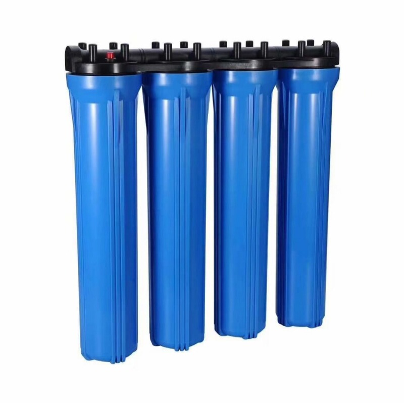 20-inch filter bottle Blue Bottle four-piece filter cartridge business water purifier water dispenser 4-port large flow thickened explosion-proof
