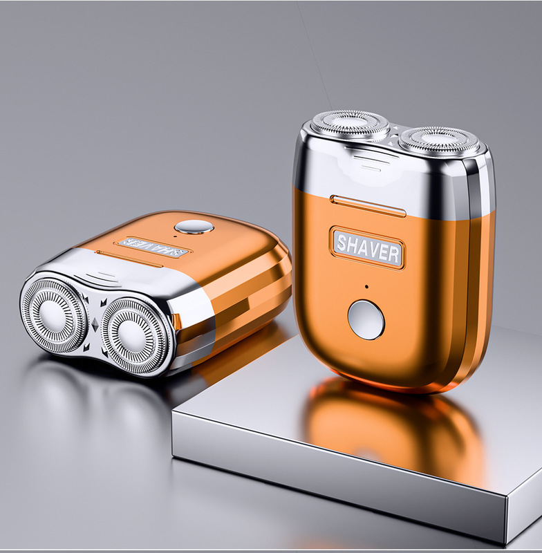 卸売 S-06 電気シェーバー MINI 磁気ダブルヘッド 2 ギア USB 充電ポータブルメンズ電気シェーバー|undefined