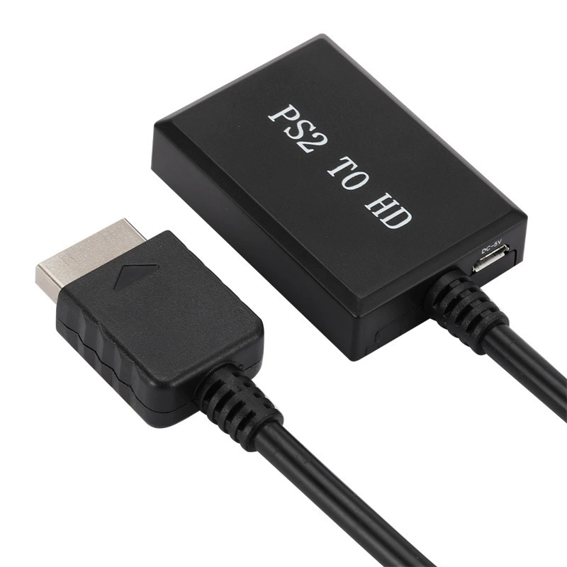PS2 ротатор HDML ротатор высокой четкости PS2 к HDMI с аудио конвертер PS2 игровой ротатор