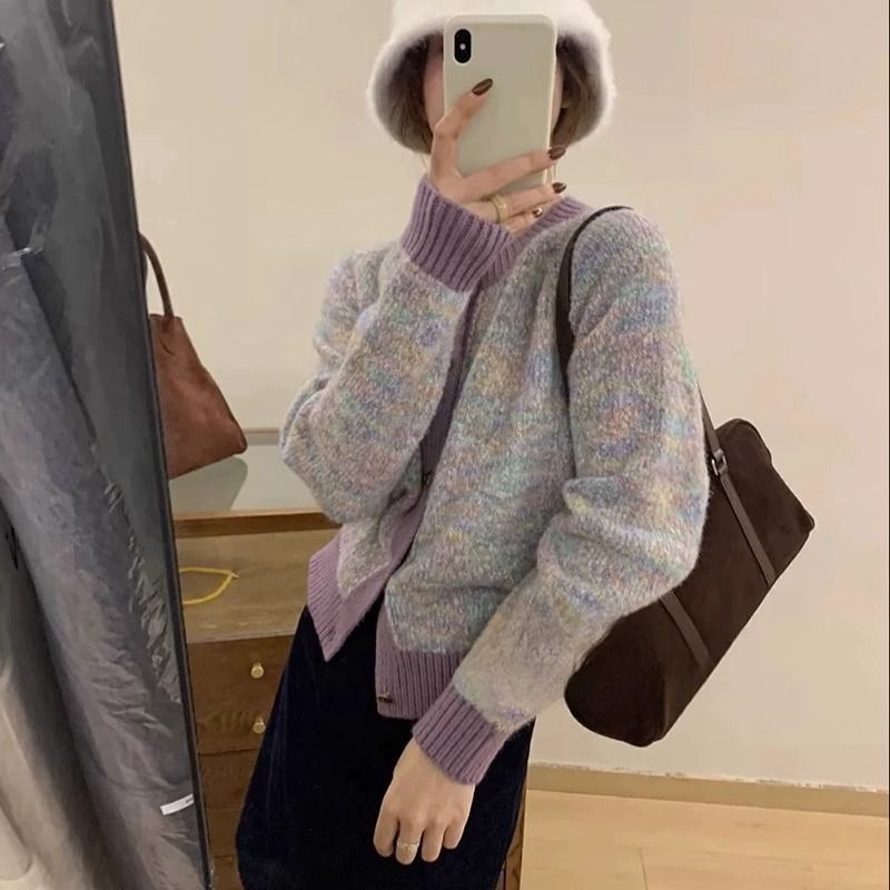法式毛衣开衫外套女2025秋季新款宽松气质温柔百搭显瘦洋气上衣女|undefined