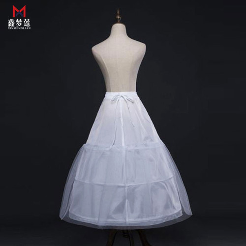 Bridal wedding dress, floor-length skirt, three steel rings, one yarn, elastic lining, accessories, tutu skirt, wedding dress, foreign trade wholesale