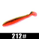 Shallow Diving Paddle Tail Fishing Lures Soft Plastic Baits Bass Trout Fresh Water Fishing Lure