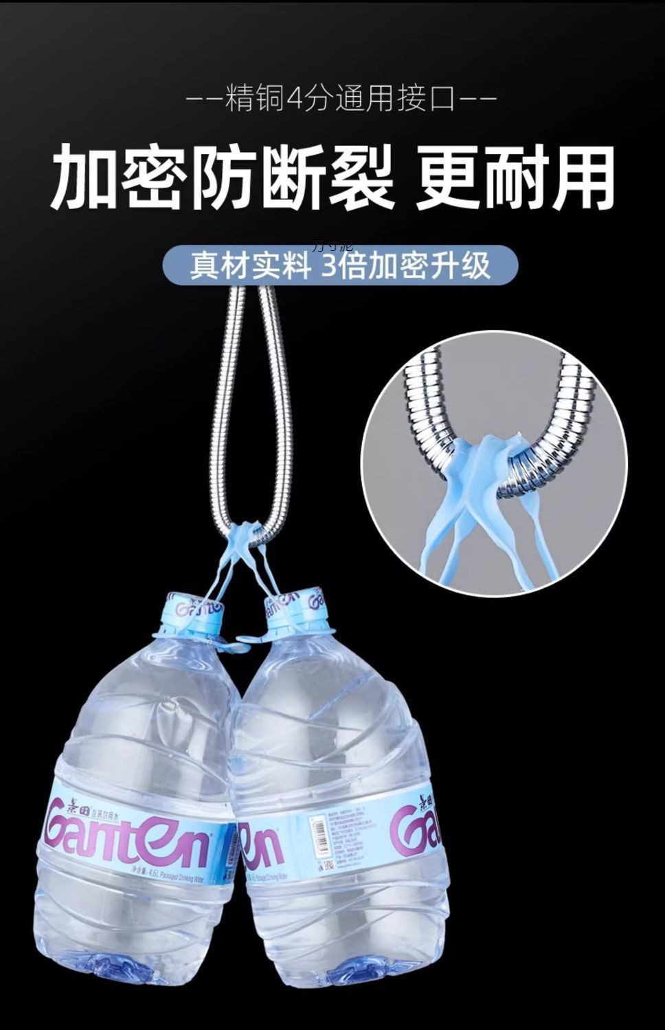 Wholesale of bathroom shower head set, hose, pressure-increasing, stainless steel, high-flow, universal lotus pod head accessories for foreign trade undefined