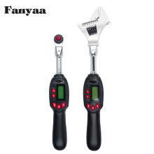 Fanyaa新款高精度数显扭力扳手汽车维修空调安装扭矩测量电商外贸