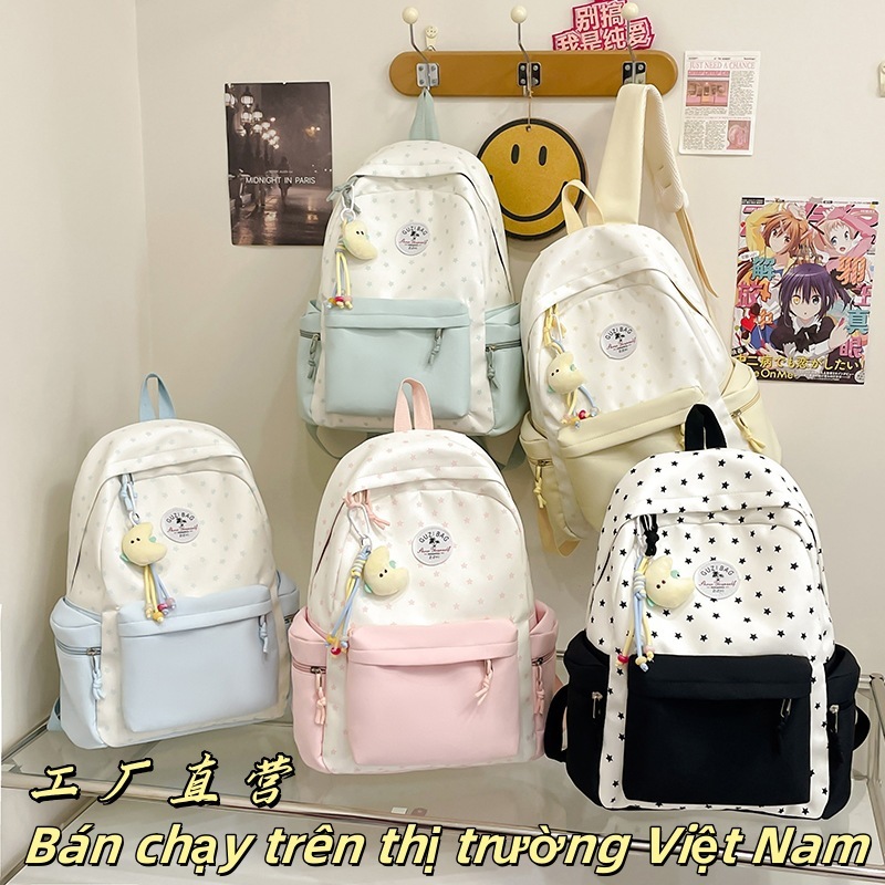 Backpack 2026 New Style Fresh and Sweet Cute Girl Travel Backpack School Bag for College Girls Backpack 2026 New Style Fresh and Sweet Cute Girl Travel Backpack School Bag for College Girls