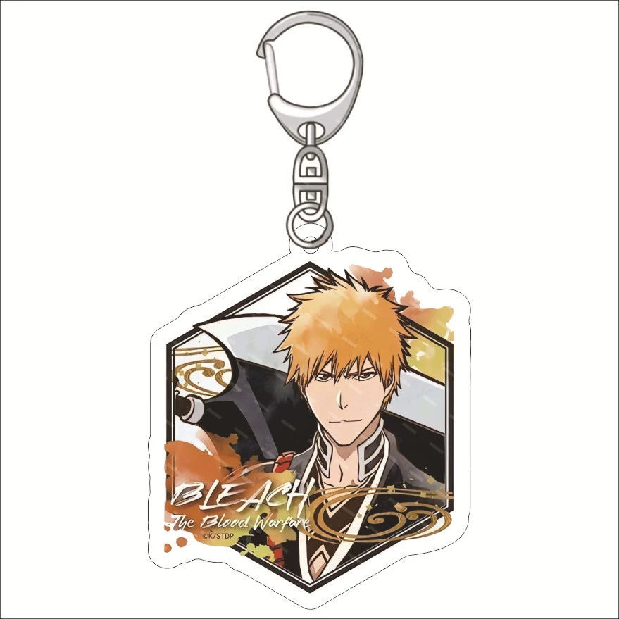 Акриловый брелок (BLEACH), двусторонний 60 мм, чары с персонажем аниме