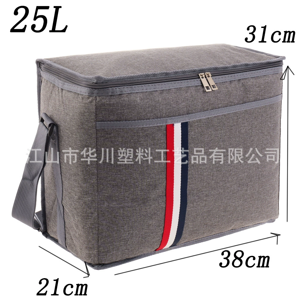 Warm thermal bag, capacious handheld lunch box, travel purse, direct factory sales
