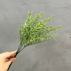 仿真花小水草塑料假花餐桌裝飾仿真綠植酒店花塑料花批發零售