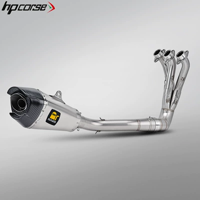Full Section, Non-Destructive Installation — Motorcycle exhaust pipe