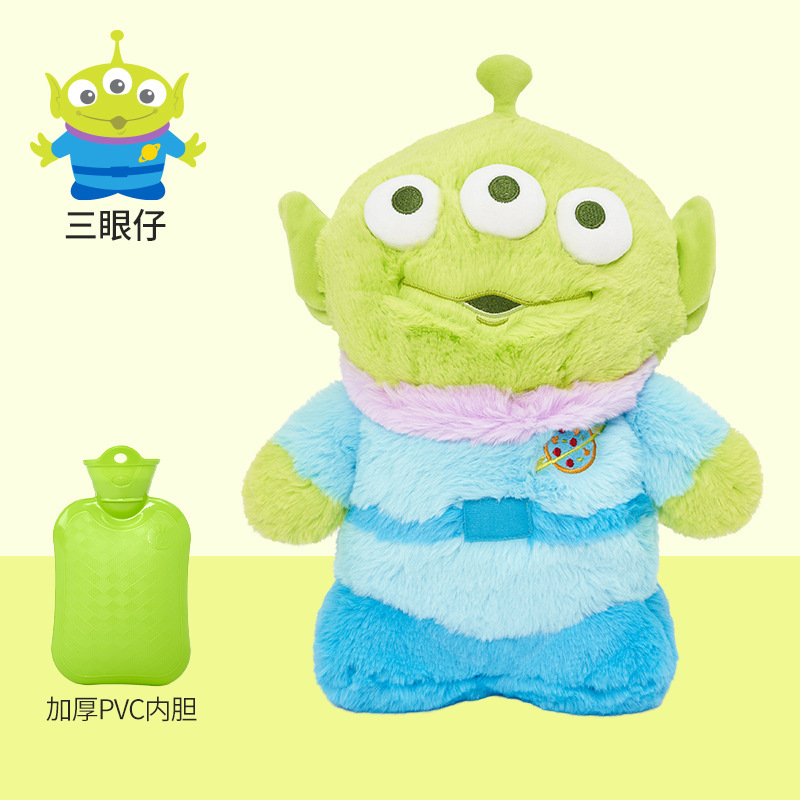 正規品zoobiesディ4ニ香りいちごベアスティッチ湯たんぽぬいぐるみ2合1暖かさ守り冬日|undefined