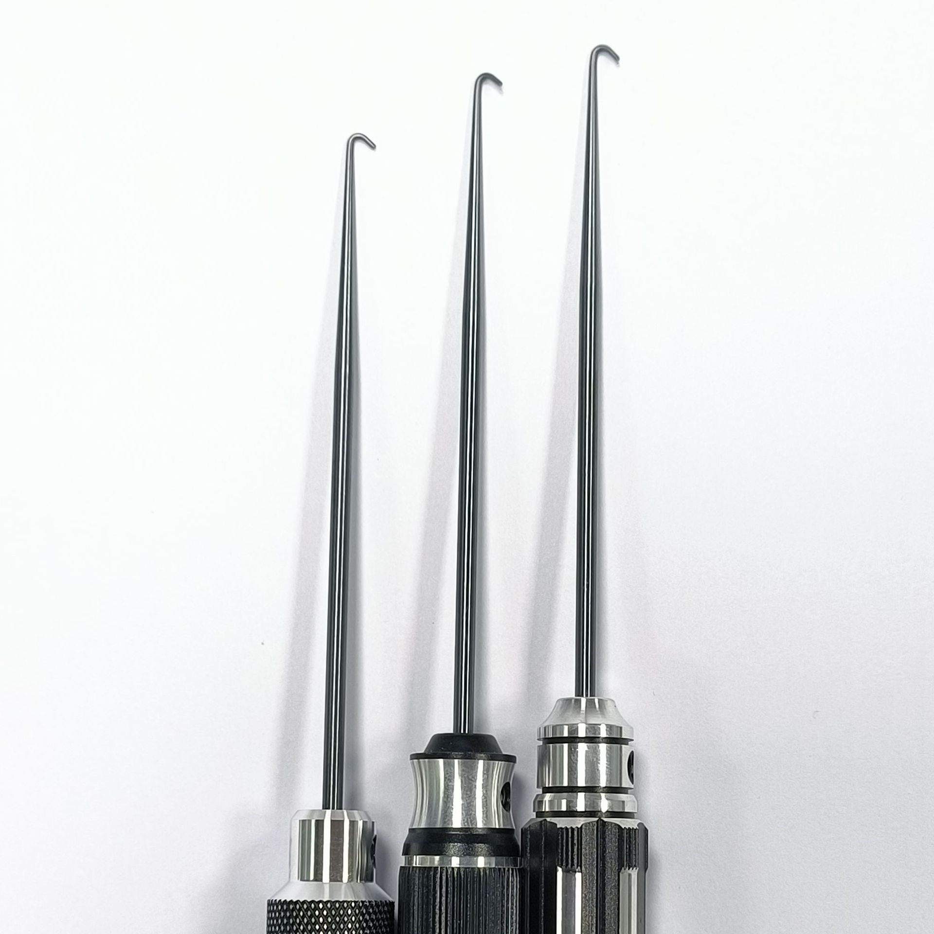 铝合金手柄模型工具拆卸弯钩镀黑钛加强硬度单支装弹簧钩螺丝刀