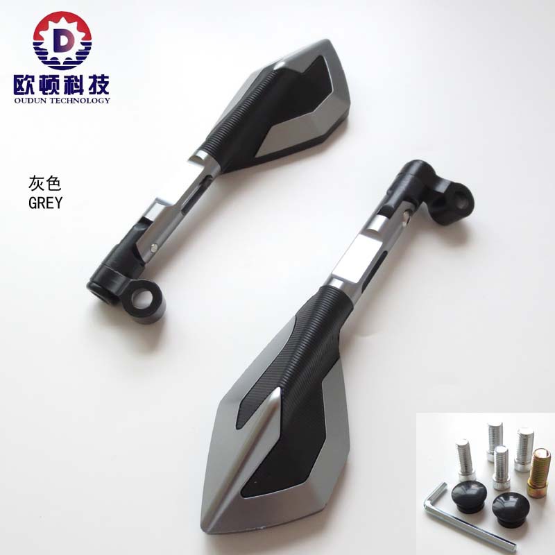Source manufacturers motorcycle modified rearview mirror electric car mirror Fuxi qiaoge ghost fire aluminum alloy mirror