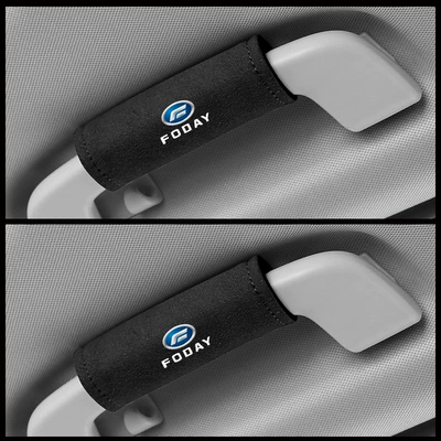roof armrest gloves car interior: Sürətlər qutusu və əl tormozu başlıqları - fodi-black-a-pair-of-suede-pull-gloves