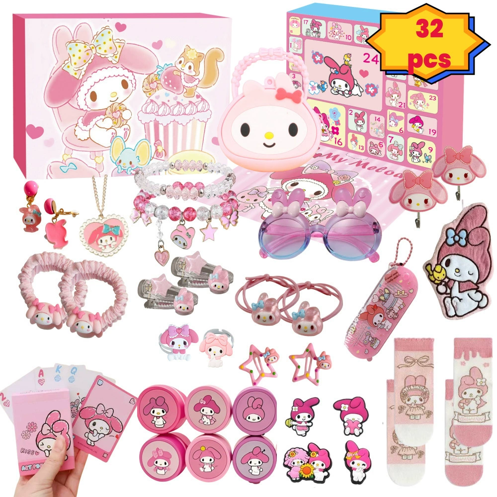 Хит продаж L Санрио Куломи KT Закрытая коробка набор игрушек Poke Hole DIY Mary Party Gift Hole