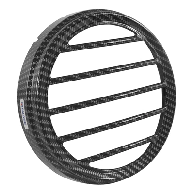 Suitable for Yamaha Xsr900, Motorcycle front windshield - large-lampshade-carbon-colorwater-transfer-printing