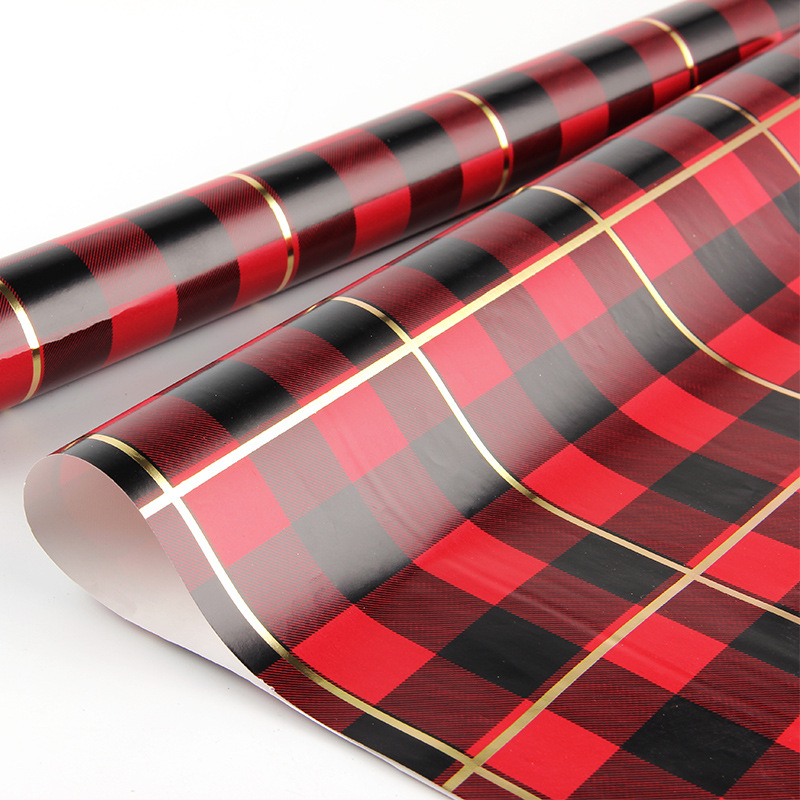 빨간 격자 무늬 * 50 * 70CM