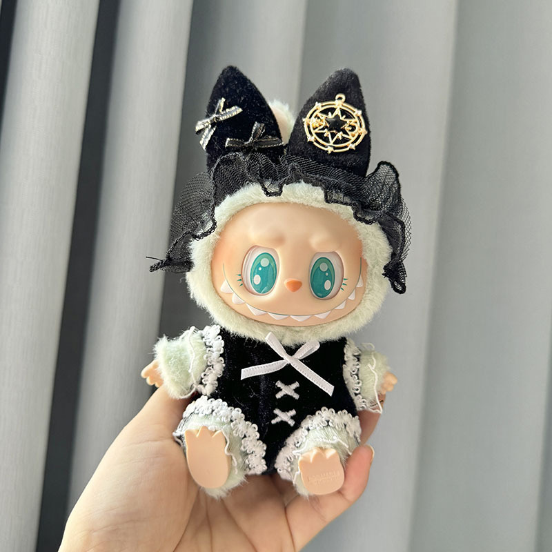 服のみ】第二世代ブラインドボックス ラブブ服 エポキシ樹脂製顔飾り ラブブ シットシットパーティーシリーズ ベビー服 可愛い|undefined