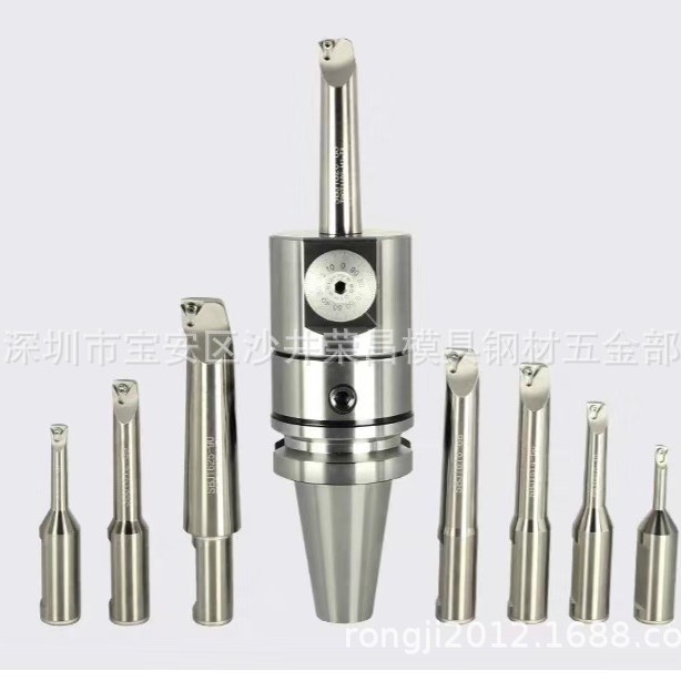 NBJ16镗刀精镗刀套装加工中心可调式微调头BT40/50/30铣床镗孔器