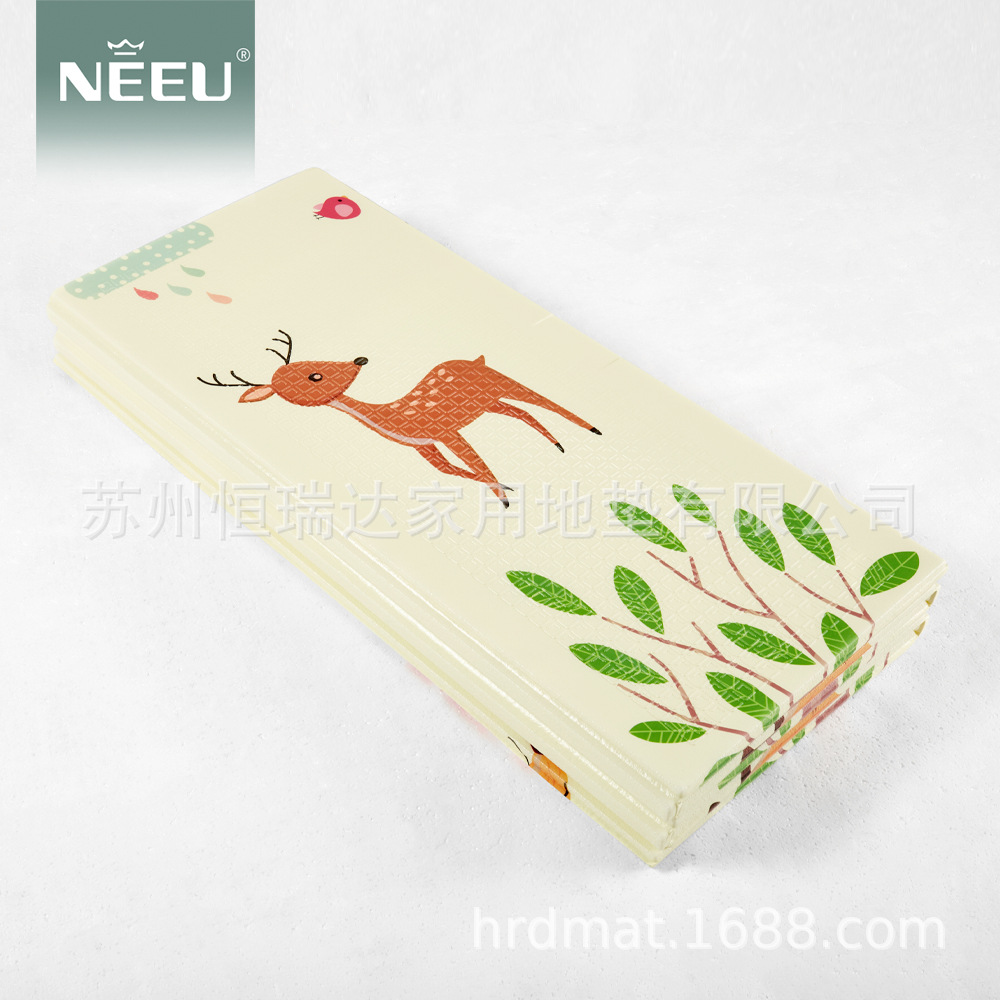 Bebé gatear bebé sala de estar hogar micro-corrector plegable XPE almohadilla para gatear almohadilla de espuma para niños