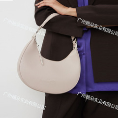 2023新款潮流女士斜挎手提半月包時尚輕奢高級感便攜大容量單肩包