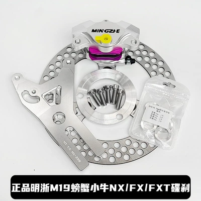 9 AE4/5 rear caliper — Other brake systems - xiaoniu-fxnxfxt-disc-brake-set-silver
