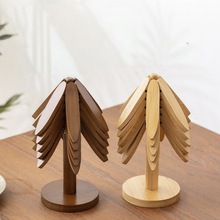 隔热垫实木餐桌面防烫家用一棵树创意竹制摆件圣诞树砂锅碗折叠垫