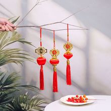 2025新款丝光灯笼挂饰 场景百搭喜庆配饰 国潮爆款氛围感门窗挂饰