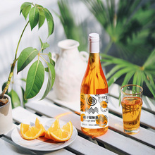 橙子配制酒贴牌配制酒  养生露酒产品定制加工保健酒山东庆葆堂