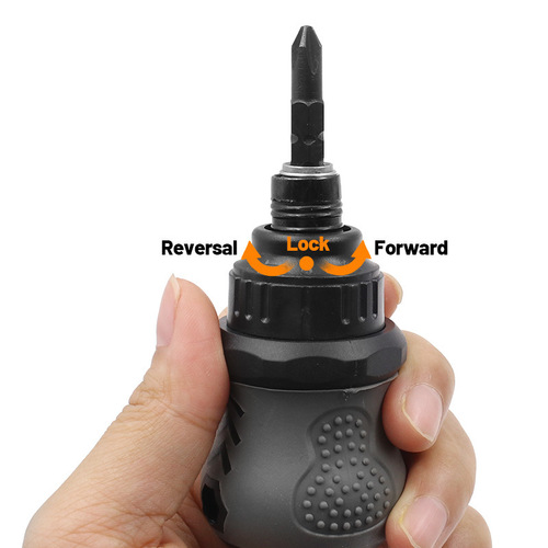Cross-shaped screwdriver, short carrot head mini screwdriver wholesale, fat ratchet telescopic screwdriver