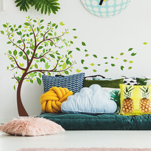 MS2196-KQ植物大树叶子墙贴纸背景墙客厅房间装饰墙贴自粘墙贴画