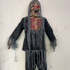 ハロウィンスカルヘッド吊りゴーストコスチューム小道具ホラーパーティーお化け屋敷怖い装飾小道具装飾用品ゴーストフェスティバル