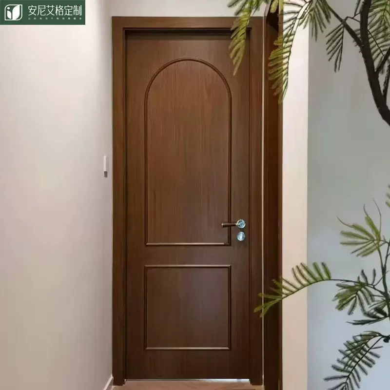 免费调色法式门卧室木门烤漆全套包安装室内门实木烤漆门平开门