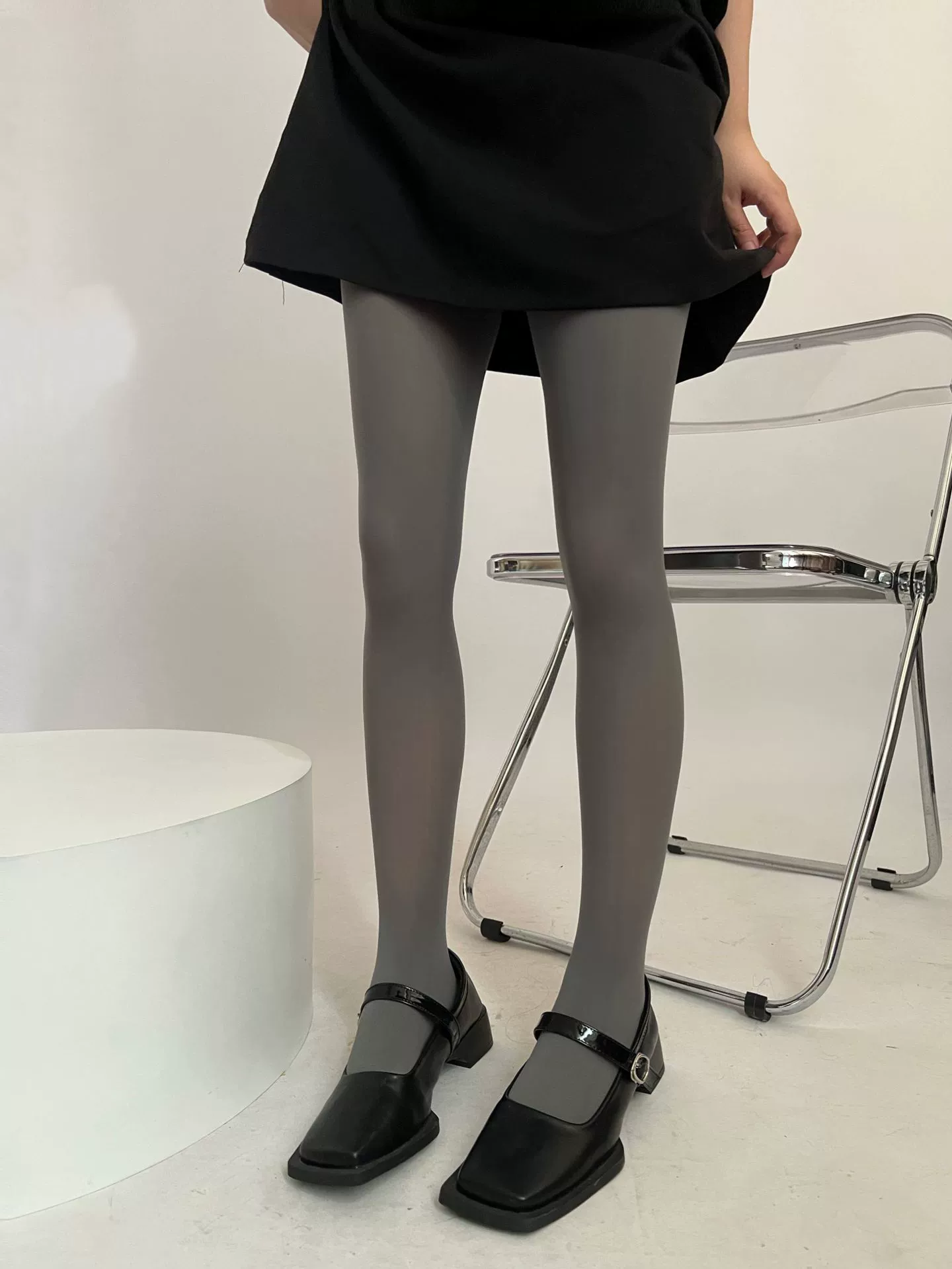 Velvet swan, base tights, universal socks