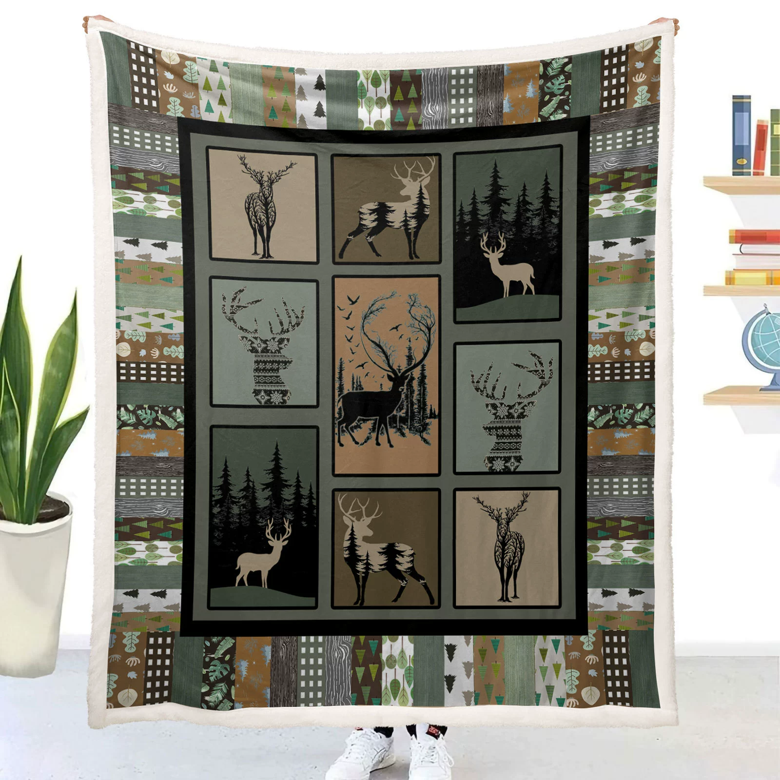 Flannel children's duvet, increased thickness