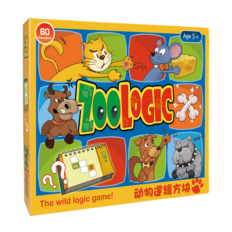 Logic intellectual toy, board game for training, family style, concentration, children's board games