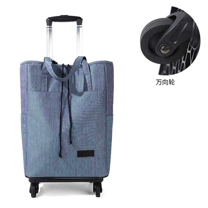 Light blue aluminum film single wheel universal wheel
