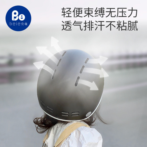 Beiyi children's safety helmet protective gear for boys and girls 3-6 years old skateboard wheel skating balance car protective baby helmet