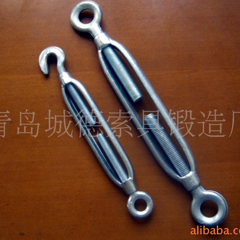 厂家供应碳钢材质日式开体锻造花兰螺丝螺旋扣松紧器