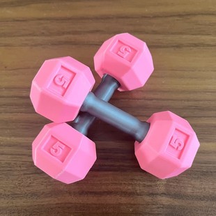Cross-border New Miniature Baby Dumbbell Creative Mini Plastic Baby Dumbbell Ornaments Set