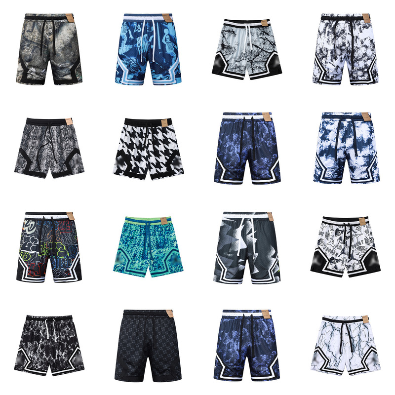2627 Summer New American Style Loose Casual Shorts, Popular Trendy Brand Printed Beach Shorts, Brazil National Team Basketball Five 2627 Summer New American Style Loose Casual Shorts, Popular Trendy Brand Printed Beach Shorts, Brazil National Team Basketball Five