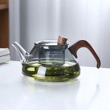 玻璃泡茶壺小型煮茶器家用耐高溫電陶爐高硼硅玻璃 高端養生茶壺